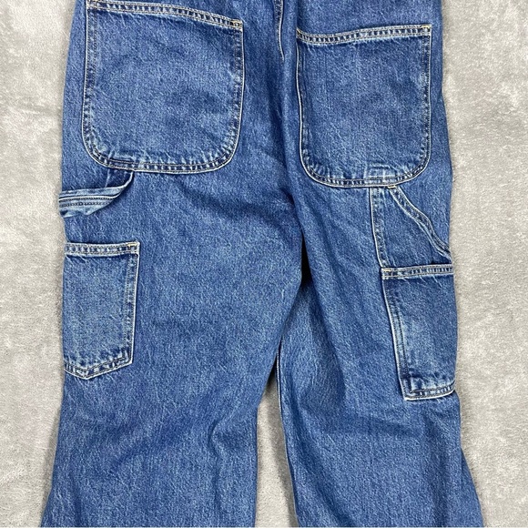 Aritzia Blue Denim Women's Overalls - Picture 12 of 16